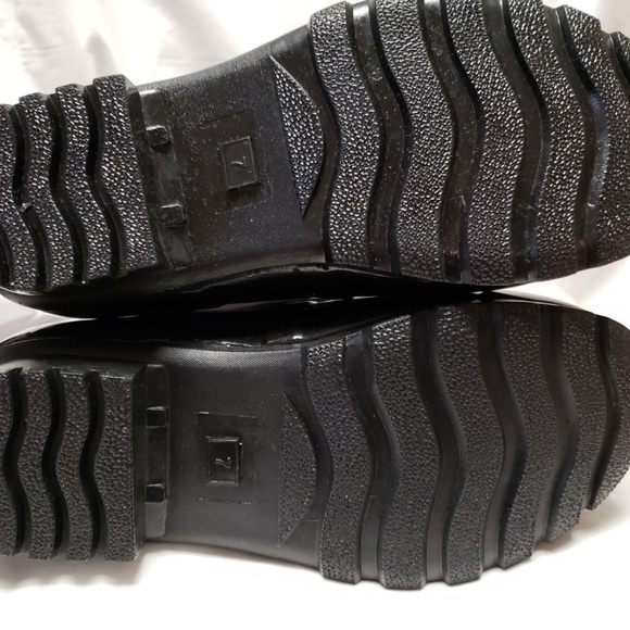 Womens Rain Boots All Black Sz 7 NEW - Picture 6 of 6